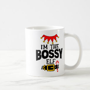 Spaß, ich bin die bestimmende Elf-Kostüme Weihnach Kaffeetasse