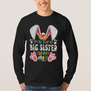 Spaß ich bin die große Schwester Bunny Matching Fa T-Shirt