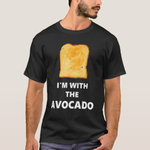Spaß ich bin mit dem Avocado Toast Halloween-Kostü T-Shirt