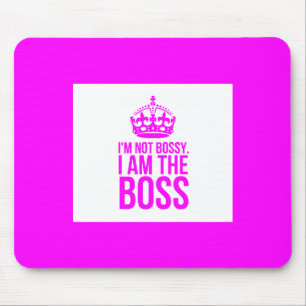 Spaß ICH BIN NICHT KÖRPER ICH BIN DER BOSS FUNNY Mousepad