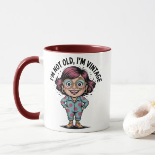 Spaß im Alter Kaffee Tasse