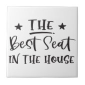 Spaß im Bad - Zeichen, Sonnenbad Zitate Fliese (Vorderseite)