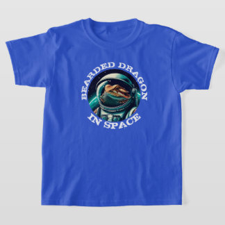 Spaß im Bartagame im All T-Shirt
