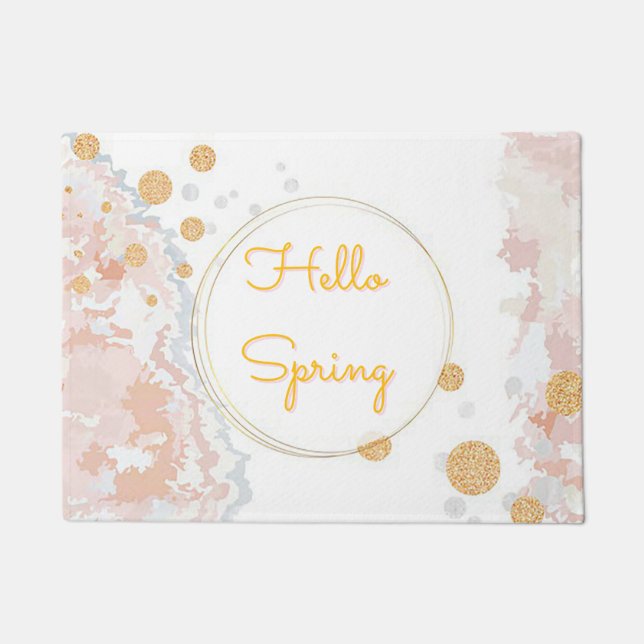 Spaß im Frühling Fußmatte (Vorderseite)