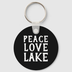 Spaß im nautischen PEACE - LIEBE - SEE Schlüsselanhänger