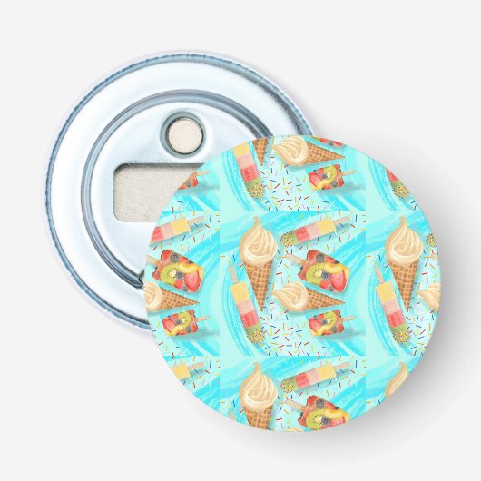 Spaß im Sommer Thema Knopf/Flaschenöffner Flaschenöffner (Vorderseite)