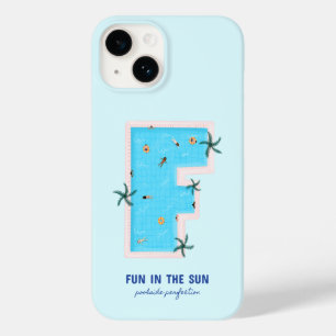 Spaß im Sun F-förmigen Pool Case-Mate iPhone 14 Hülle
