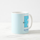 Spaß im Sun F-förmigen Pool Kaffeetasse (VorderseiteRechts)
