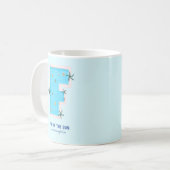 Spaß im Sun F-förmigen Pool Kaffeetasse (Vorderseite Links)
