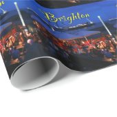Spaß in Brighton! Geschenkpapier (Rolleneckpunkt)