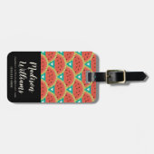 Spaß in den Sun-Schritten Gepäckanhänger (Vorderseite horizontal)