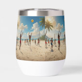 Spaß in der Farbe Sun Beach Volleyball Oil, (Rückseite)