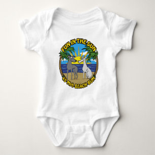 SPASS IN DER SONNE 45 Mph BEACH BUM Baby Strampler