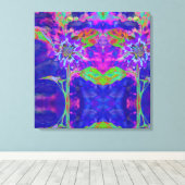 Spaß in der Sonne - blau Leinwanddruck (Insitu (Holzboden))