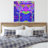 Spaß in der Sonne - blau Leinwanddruck (Insitu (Schlafzimmer))