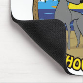 SPASS IN DER SONNE GREYHOUND STIL MOUSEPAD (Ecke)