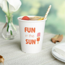 Spaß in der Sonne. Party Cups & Supplier