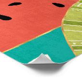 Spaß in der Sonne Poster (Ecke)