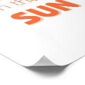 Spaß in der Sonne Poster & Prints (Ecke)
