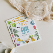 Spaß in der Sonne Serviette