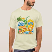 SPAß IN DER SONNE T-Shirt (Vorderseite)