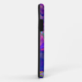 Spaß in der Sonnenblume | psychedelisch lila Case-Mate iPhone Hülle (Hinten/Rechts)