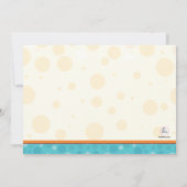 Spaß in der Sun-Einladung Einladung (Rückseite)