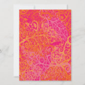 Spaß in der The Sun-Sommer-Einladung Einladung (Rückseite)