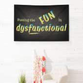 Spaß in dysfunktional in Shades of Green Banner (InSitu)