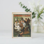 Spaß in einer Musikhalle Postkarte (Stehend Vorderseite)