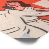 Spaß in Florida Golf-Ölwerbung Poster (Ecke)