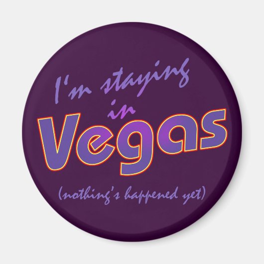Spaß in Las Vegas Magnet (Vorne)