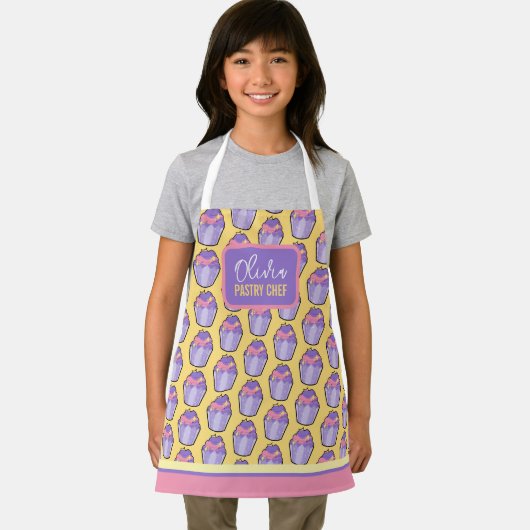 Spaß Individuell anpassbare Cupcake Küche Schürze  (Insitu)