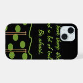 Spaß iPhone 15 Hülle (Rückseite (Horizontal))