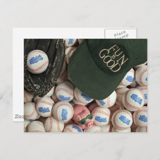 Spaß ist gut postkarte (Vorne/Hinten)