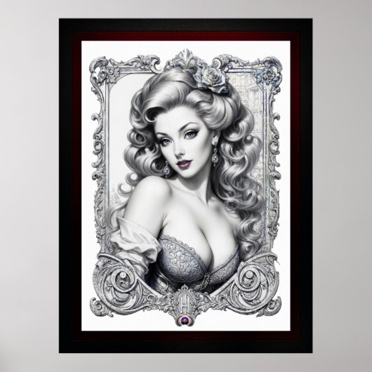 Spaß ist mein Name AI Concept Art by Xzendor7 Poster (Vorne)