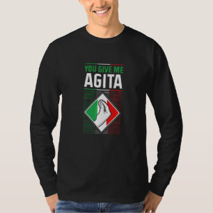 Spaß Italienischer Zitat Slang Fun Sprichwort Joke T-Shirt