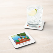 Spaß "Jacuzzi" Untersetzer Set "Spectickles" (Rechte Seite)