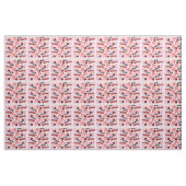 Spaß-Jahr-rosa Muster Stoff (Fat Quarter (45,7 x 55,9 cm))