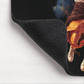 Spaß Jesus spielen Basketball Mousepad (Ecke)