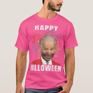 Spaß Joe Biden Happy Halloween verwirrte 4. Ju T-Shirt