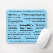 Spaß Jokes Funny Accounting Mousepad (Mit Mouse)