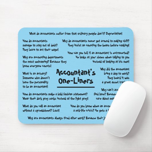 Spaß Jokes Funny Accounting Mousepad (Mit Mouse)