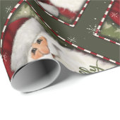 Spaß Jolly Weihnachten Feierliche Inspirivity Geschenkpapier (Rolleneckpunkt)