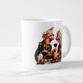 Spaß Jumbo-Tasse (Vorderseite Rechts)