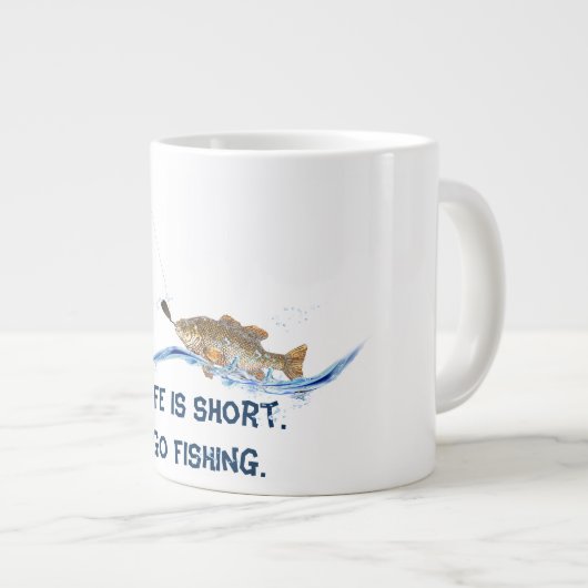 Spaß Jumbo-Tasse (Vorderseite Rechts)