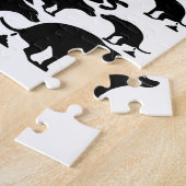 Spaß Kackend Hund Puzzle (Seite)