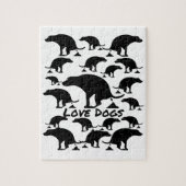 Spaß Kackend Hund Puzzle (Vertikal)