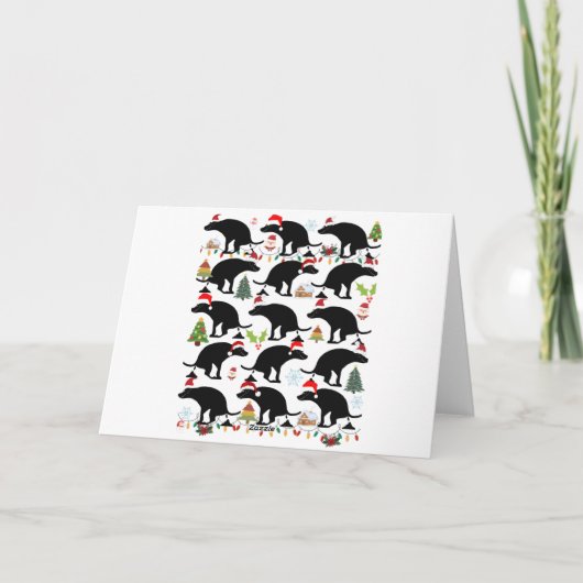 Spaß Kackend Hunde Weihnachten (Rückseite)