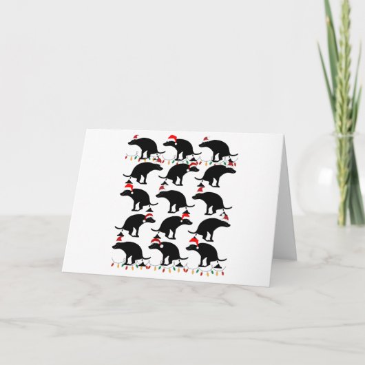 Spaß Kackend Hunde Weihnachten (Vorderseite)